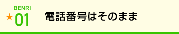 月額基本料がおトク！