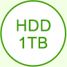 HDD 1TB