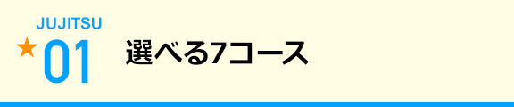 選べる7コース